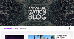 Desktop Screenshot of anywhereization.com